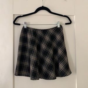 The Lady And The Sailor Plaid Mini Skirt